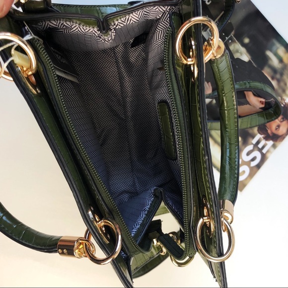 MINI SATCHEL CROC BAG 🍂 - Picture 3 of 8